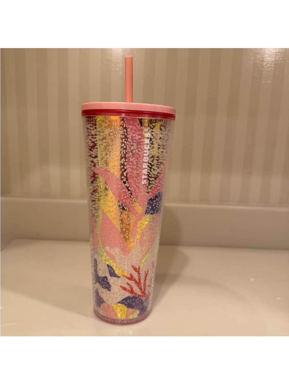 Two Starbucks Venti Tumblers With Lids And Straws - Picture 13 of 13
